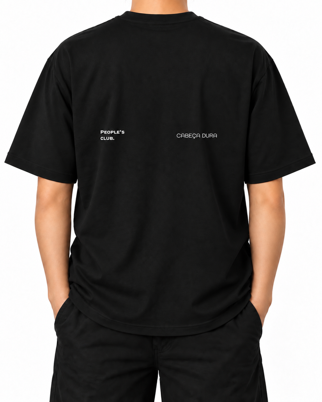 Always Late Still Ahead · 240 GSM woman worn back on white