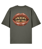 Augusta Gilded Vice T-Shirt — Khaki, back view with the large original Gilded Vice artwork.