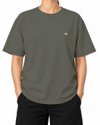 Gilded Vice T-Shirt — Khaki, model A wearing the T-shirt, front view on a white background.