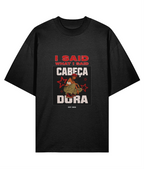 I Said What I Said Oversized-T-Shirt in Black, flache Vorderansicht des Lieferanten mit mittig platziertem Originalmotiv
