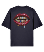 Augusta Rare Form T-Shirt — French Navy, back view with the large original Rare Form artwork.