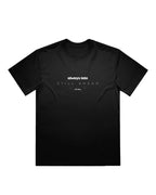 Always Late Still Ahead Black T-shirt, front product view – Augusta Store