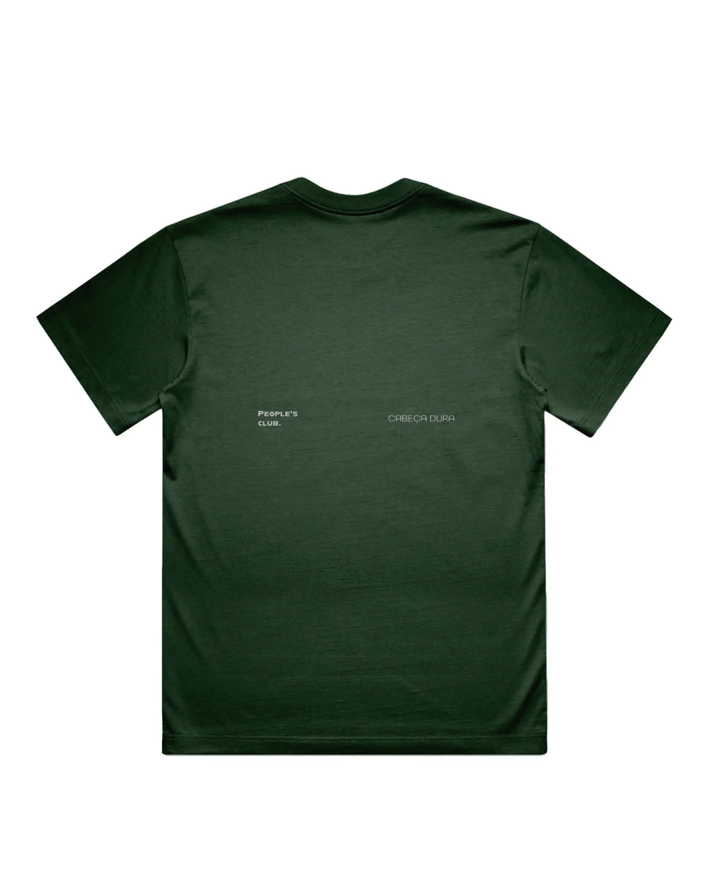 Always Late Still Ahead Forest Green T-shirt, back product view – Augusta Store