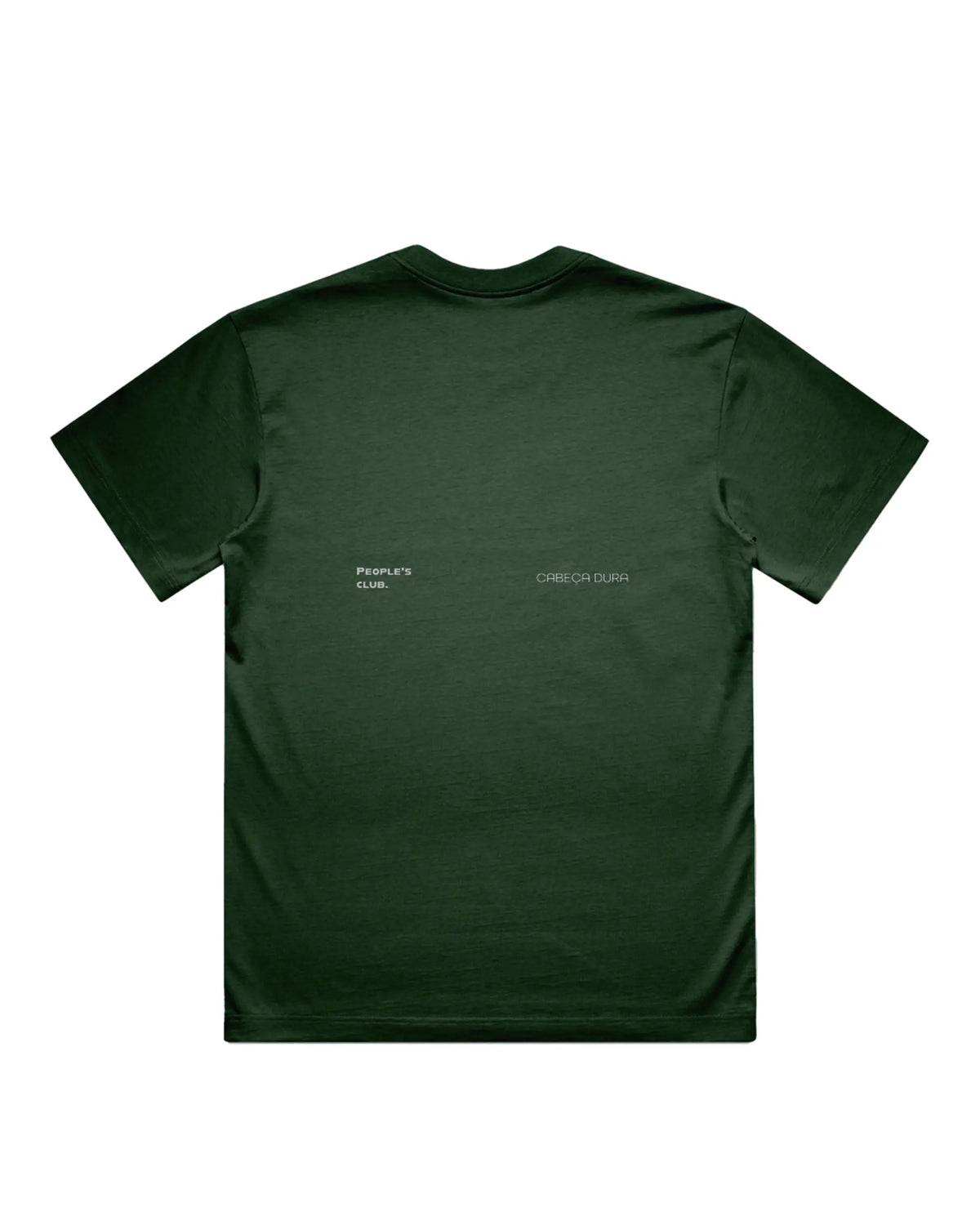 Always Late Still Ahead Forest Green T-shirt, back product view – Augusta Store