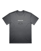 Always Late Still Ahead Shadow T-shirt, front product view – Augusta Store