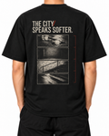 City — Black — Stella Embroidered woman worn back on white