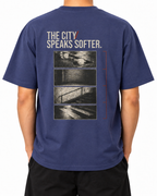 City — Dusk — Stella Embroidered worn back on white