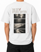City — White — Stella Embroidered worn back on white