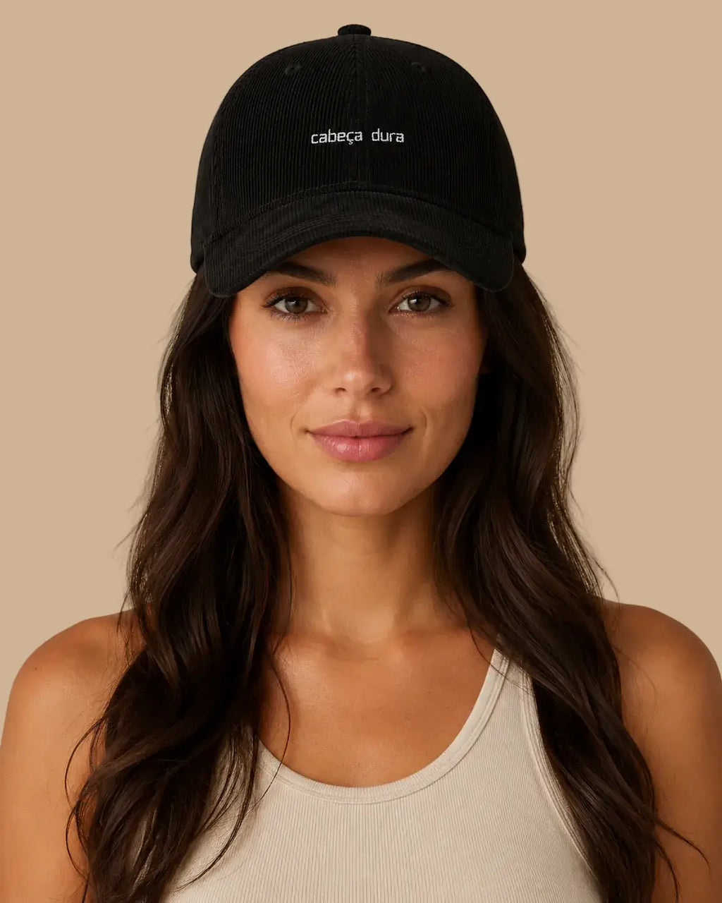 EarthAware organic cord Cabeça Dura baseball cap product view 3