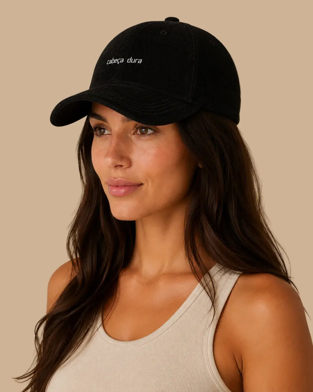 EarthAware organic cord Cabeça Dura baseball cap product view 4