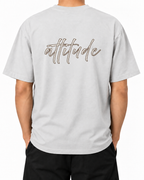 Elite Attitude · 240 GSM woman worn back on white