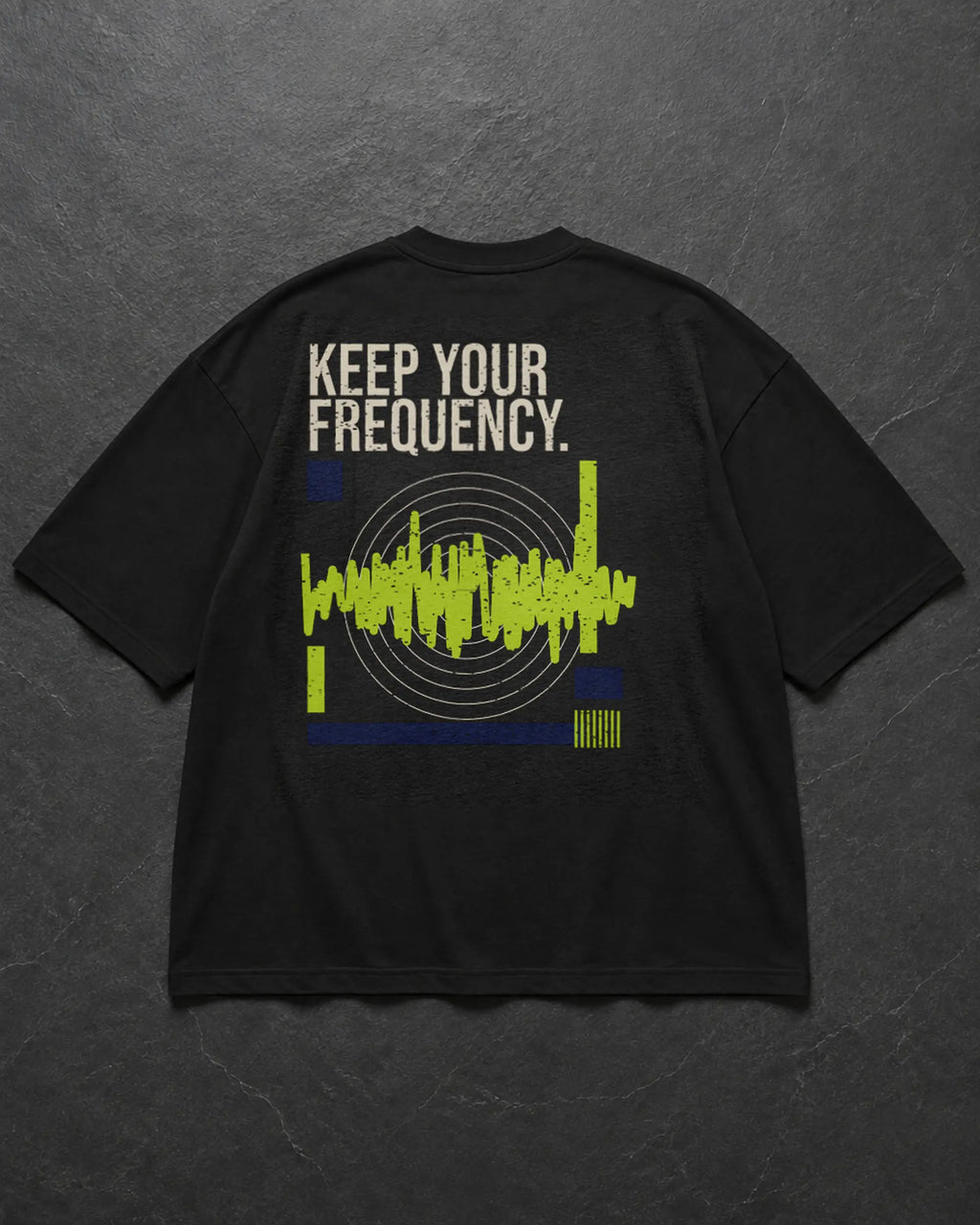 Cabeça Dura Frequency Black — back flat lay | augusta-mode-shared augusta-gender-men augusta-gender-women augusta-view-back augusta-color-black