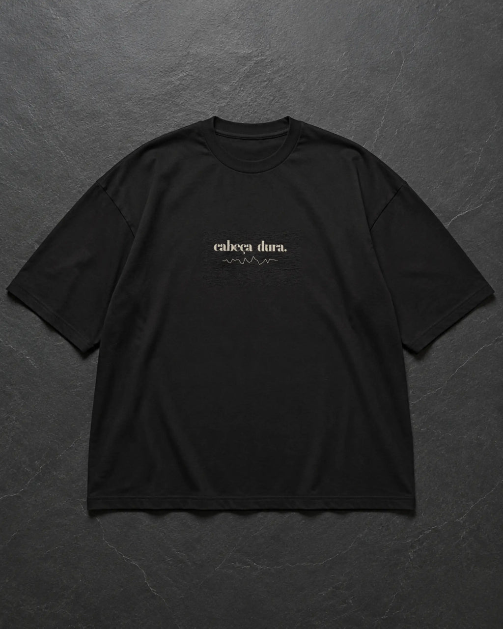 Cabeça Dura Frequency Black — front flat lay | augusta-mode-shared augusta-gender-men augusta-gender-women augusta-view-front augusta-color-black