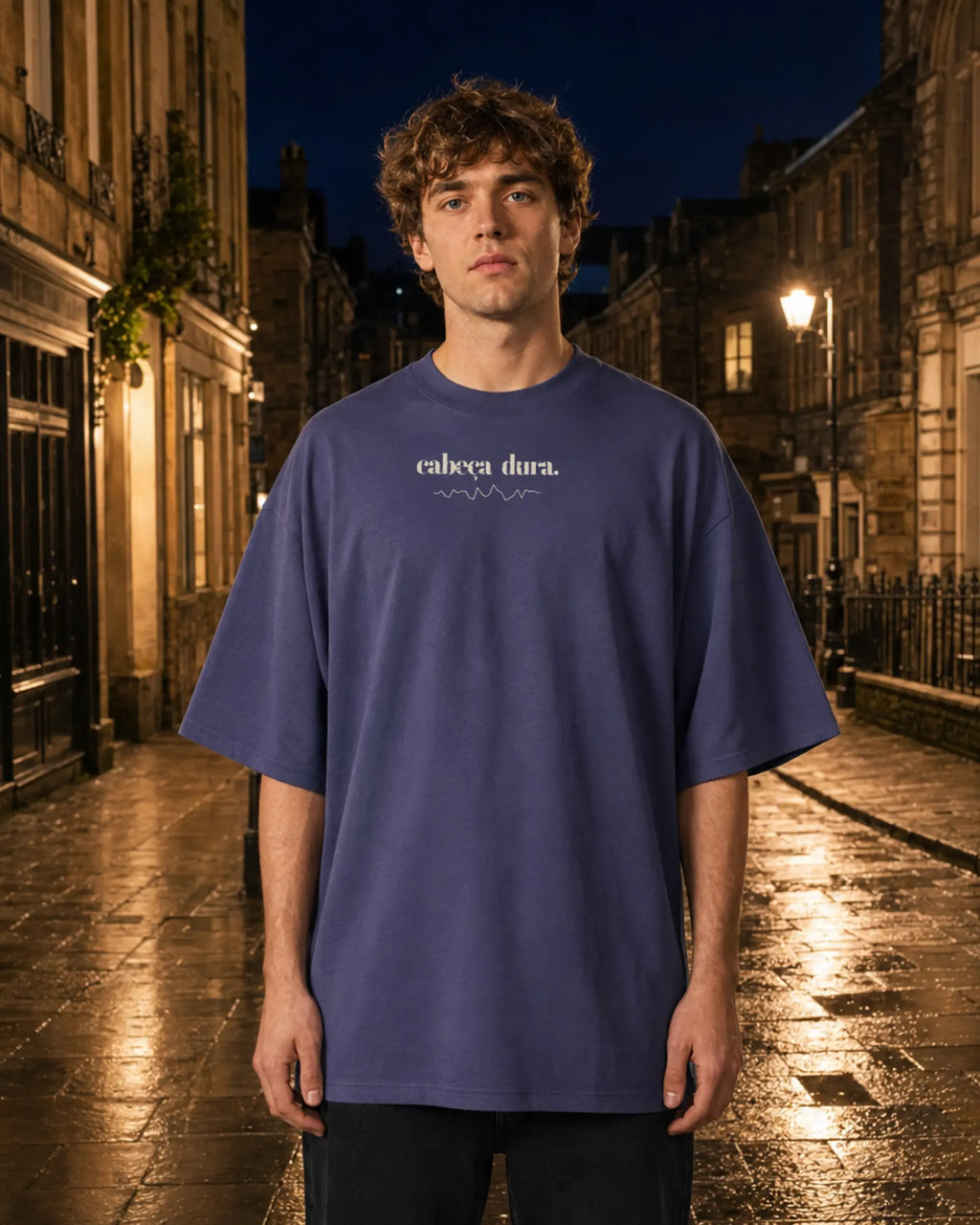 Cabeça Dura Frequency Dusk — men's front, nighttime | augusta-mode-night augusta-gender-men augusta-view-front augusta-color-dusk