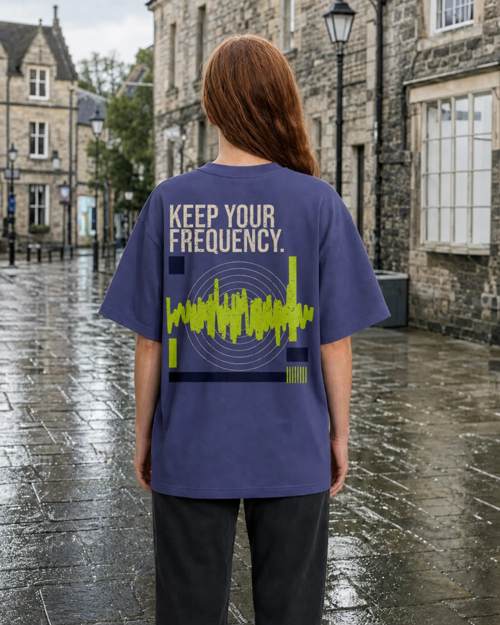Cabeça Dura Frequency Dusk — women's back, daytime | augusta-mode-day augusta-gender-women augusta-view-back augusta-color-dusk
