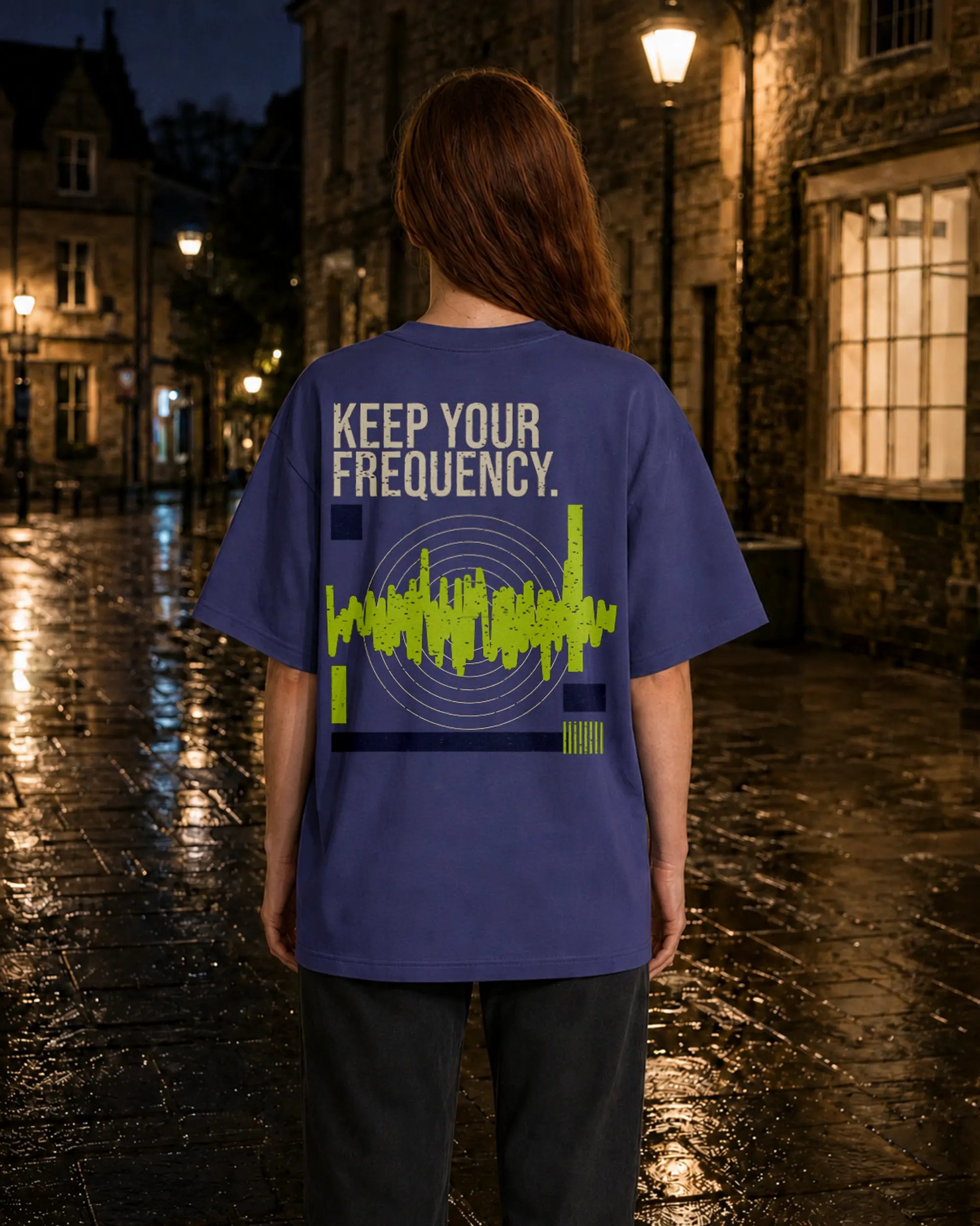 Cabeça Dura Frequency Dusk — women's back, nighttime | augusta-mode-night augusta-gender-women augusta-view-back augusta-color-dusk