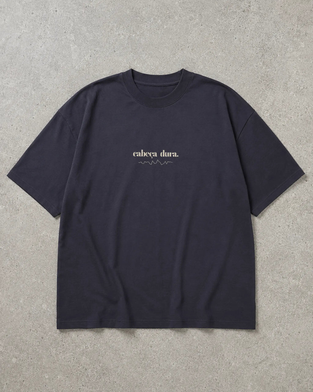 Cabeça Dura Frequency French Navy — front flat lay | augusta-mode-shared augusta-gender-men augusta-gender-women augusta-view-front augusta-color-french-navy