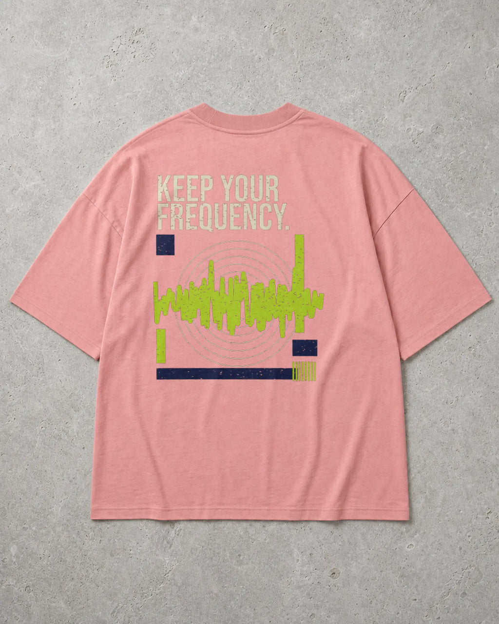 Cabeça Dura Frequency Pink Joy — back flat lay | augusta-mode-shared augusta-gender-men augusta-gender-women augusta-view-back augusta-color-pink-joy