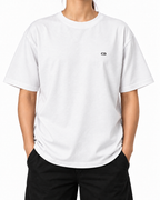 Human Error — White — Stella Embroidered woman worn front on white
