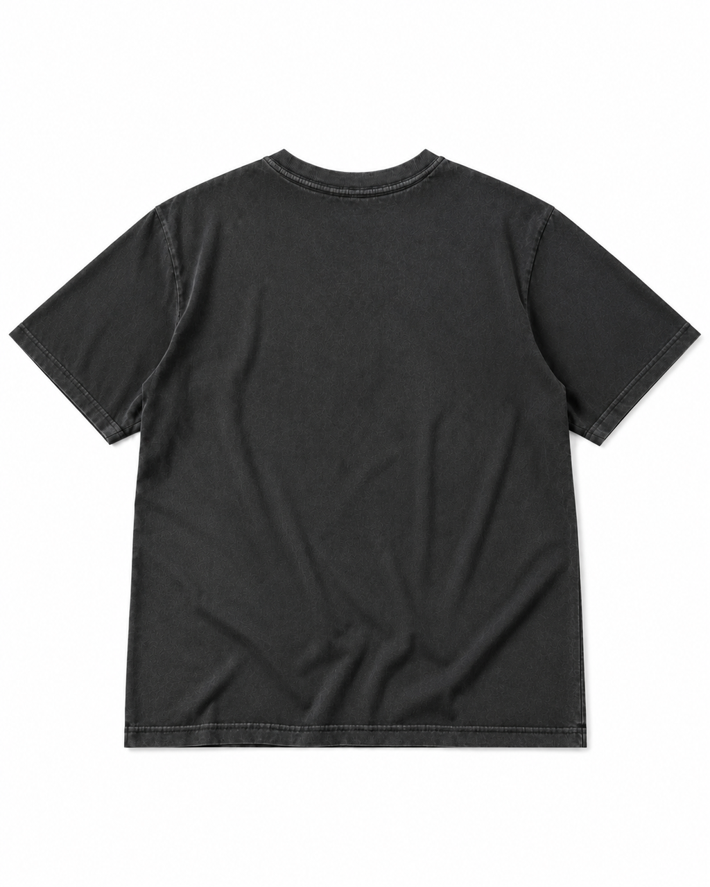 I Said What I Said washed black T-shirt back on white