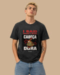 I Said What I Said faded black Cabeça Dura T-shirt product view 1
