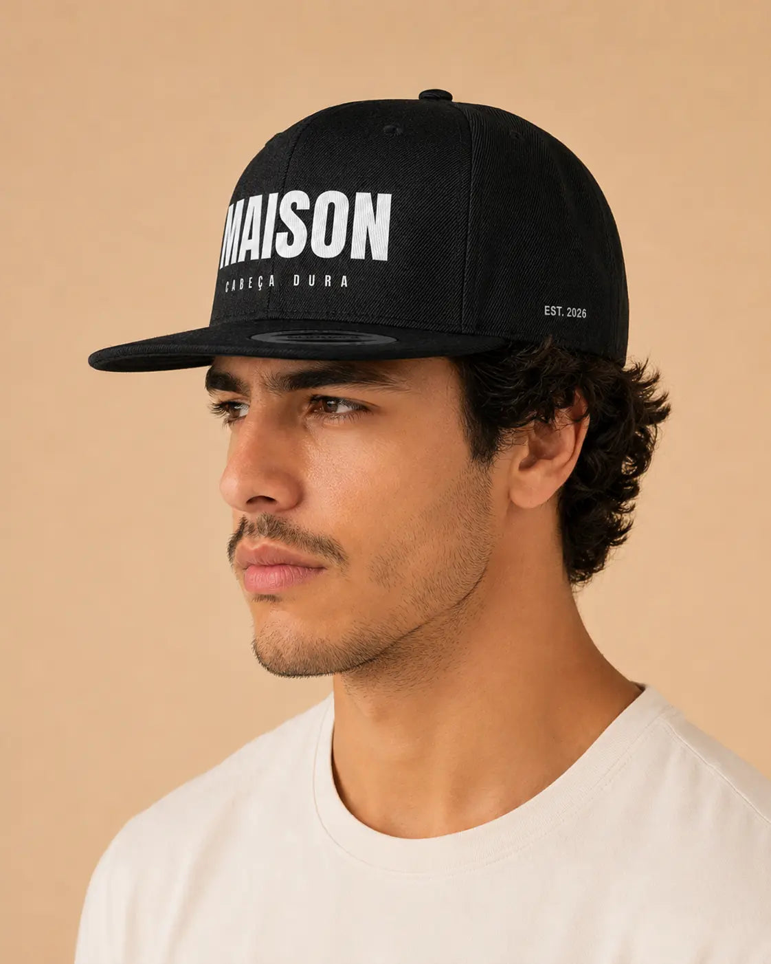 Maison Cabeça Dura classic snapback product view 3