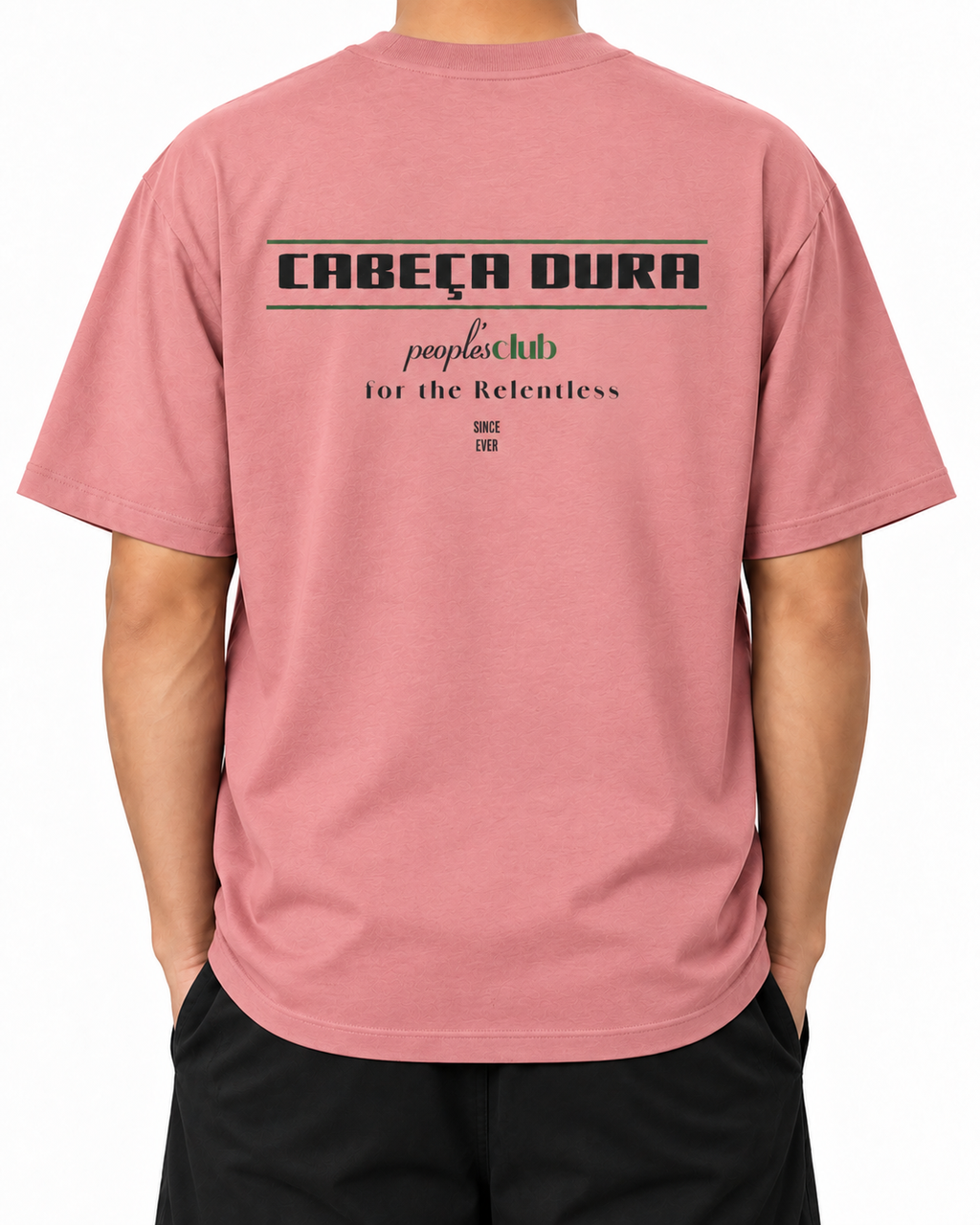 People’s Club — Pink Joy — Stella Embroidered worn back on white