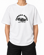 Race Till Die · 240 GSM woman worn front on white