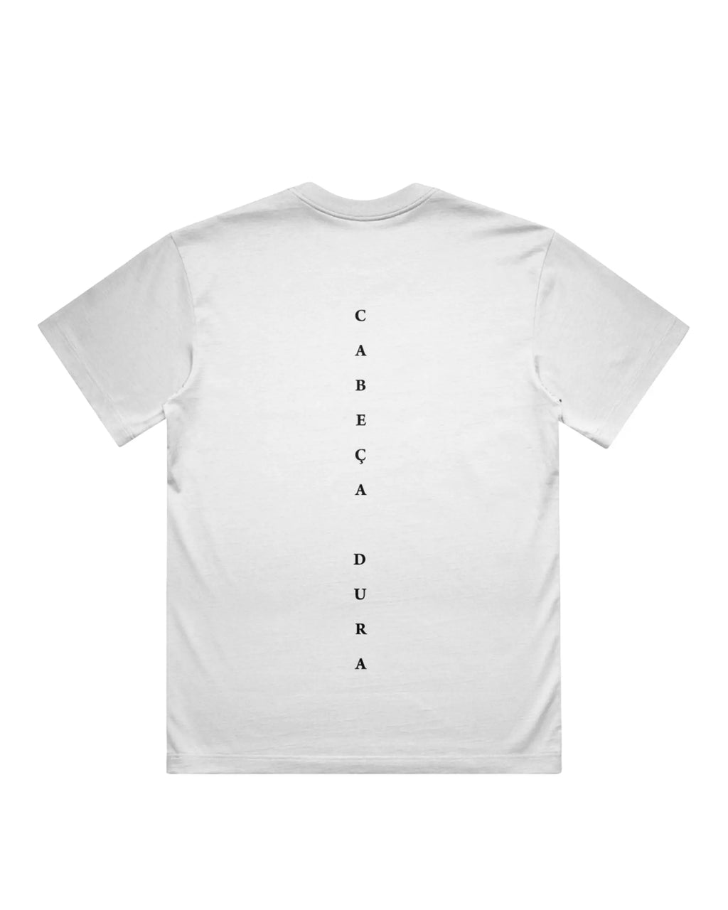 Race Till Die White T-shirt, back product view – Augusta Store