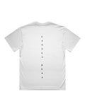 Race Till Die White T-shirt, back product view – Augusta Store