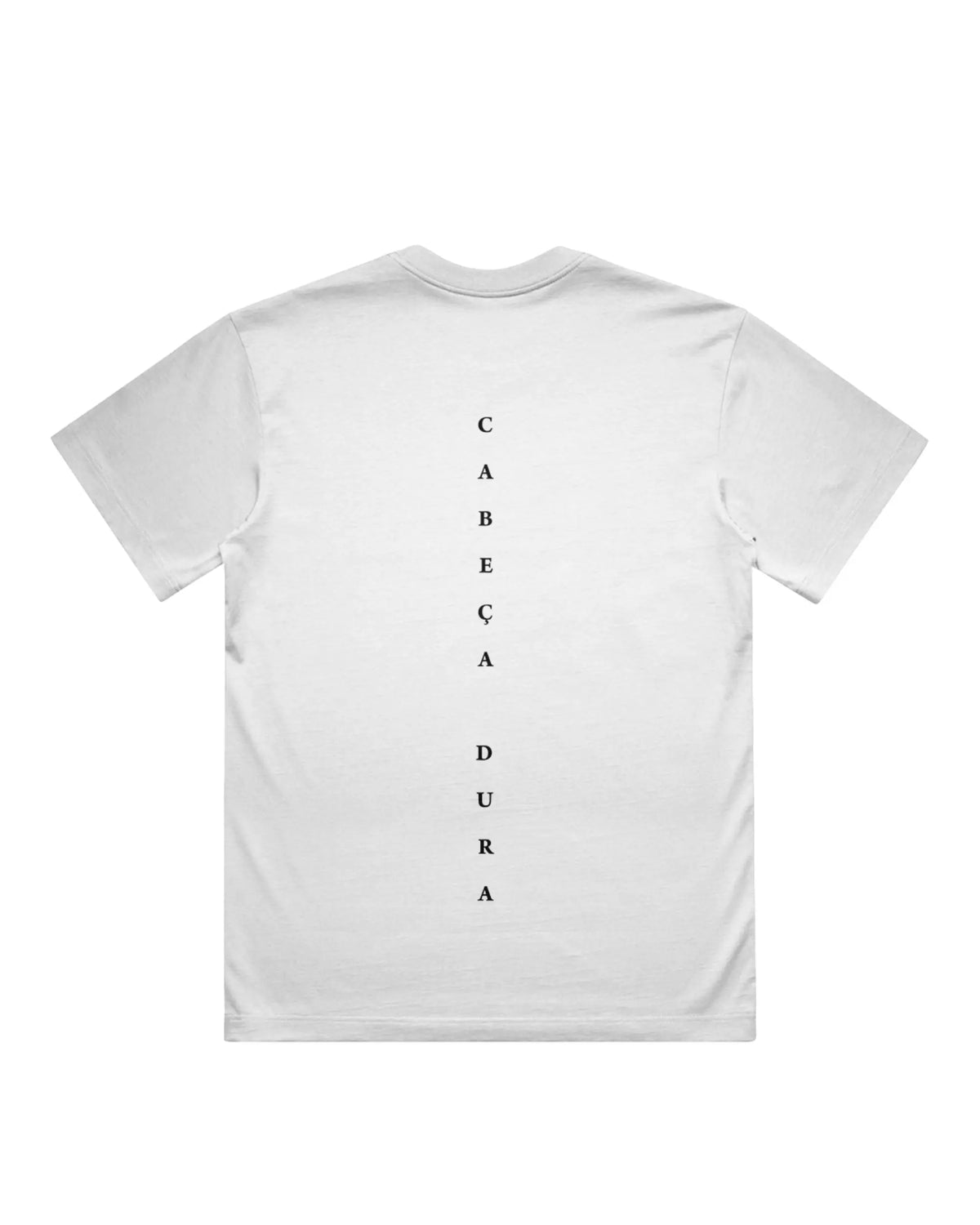 Race Till Die White T-shirt, back product view – Augusta Store