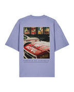 Legacy Racing Division Violet T-shirt, back product view – Augusta Store