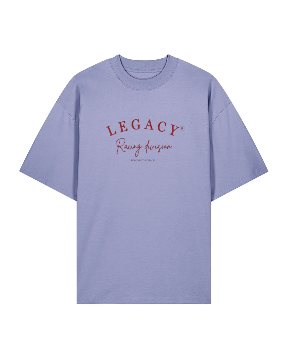Legacy Racing Division Violet T-shirt, front product view – Augusta Store