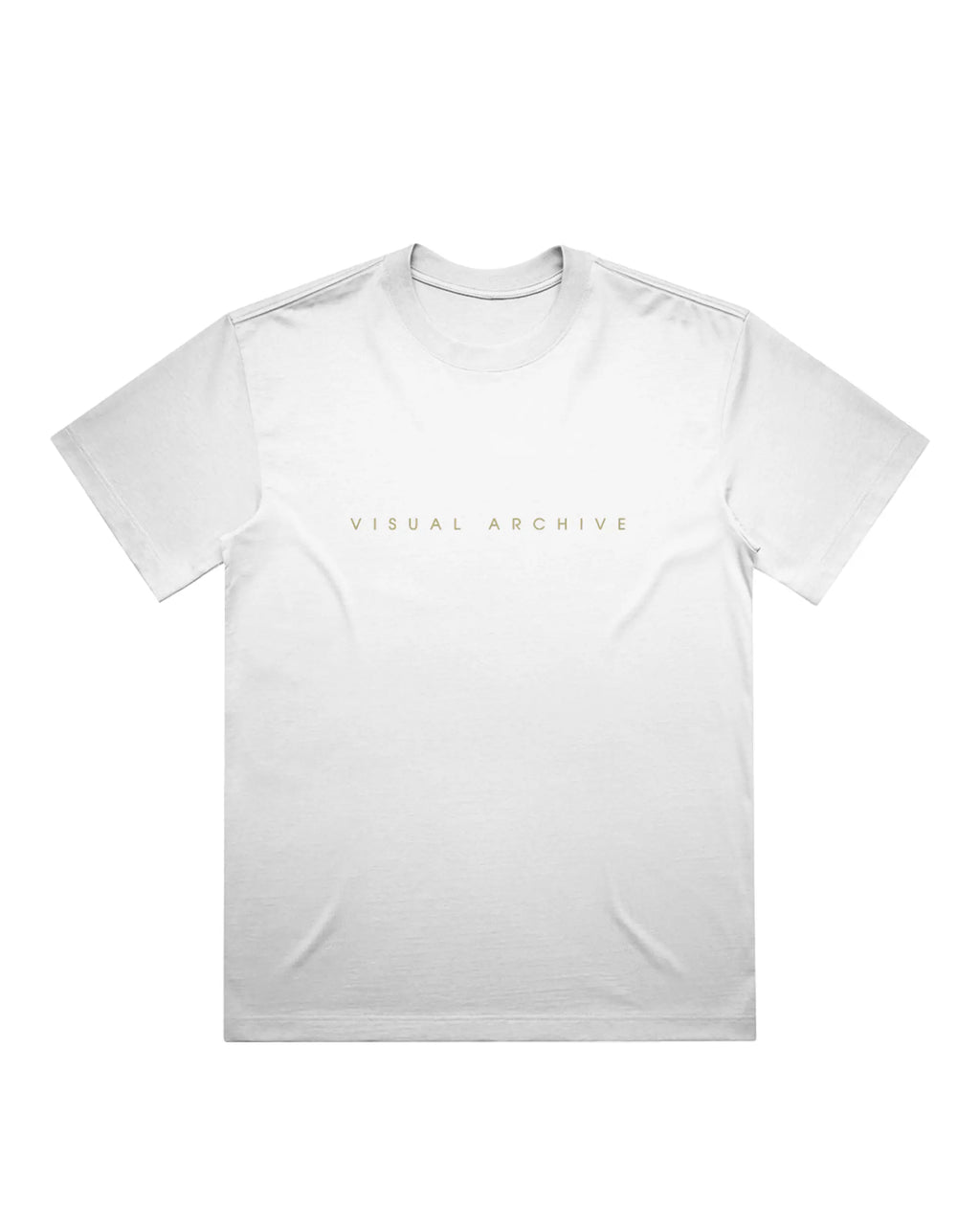 Visual Archive White T-shirt, front product view – Augusta Store