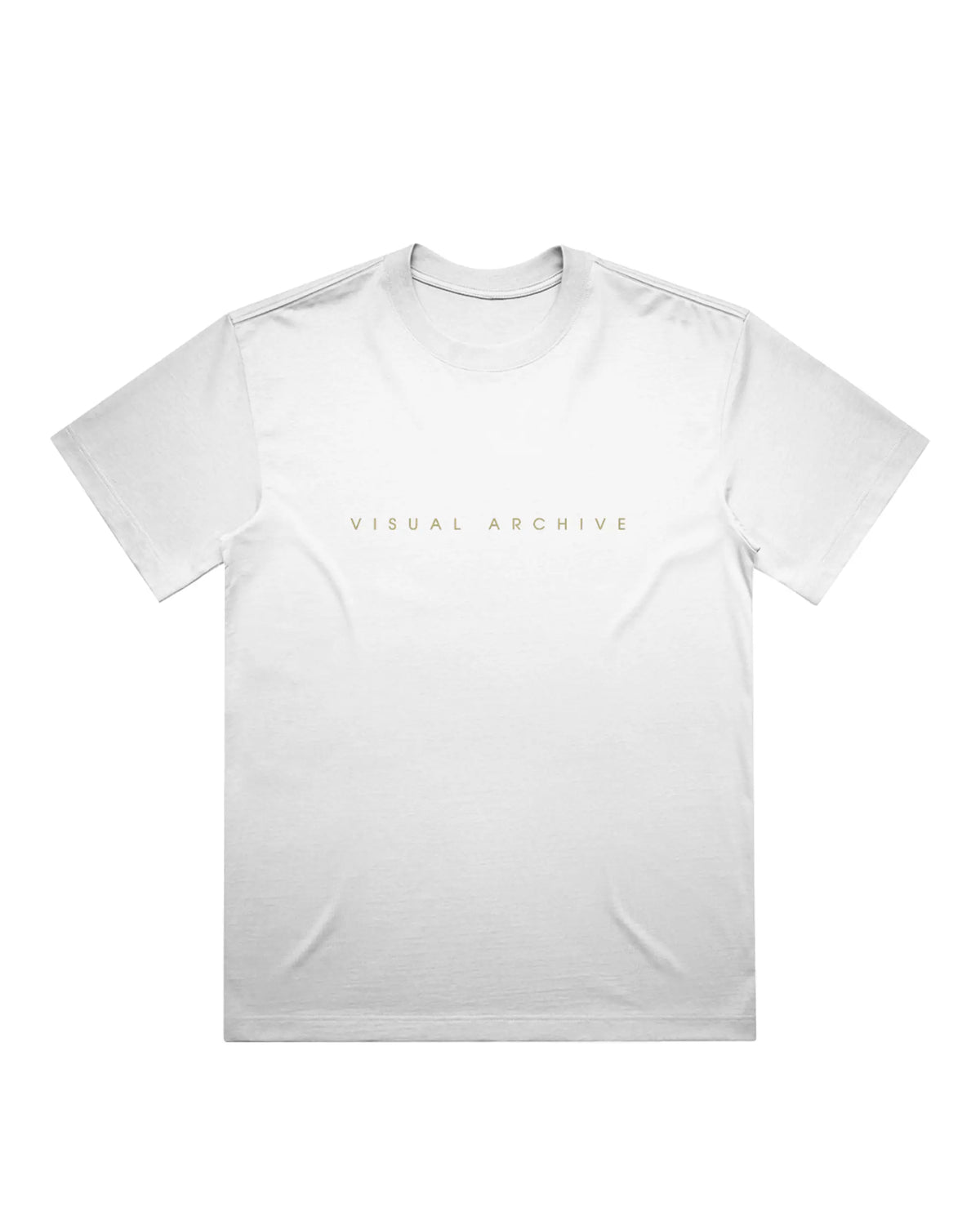 Visual Archive White T-shirt, front product view – Augusta Store