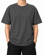Visual Archive · 240 GSM woman worn front on white